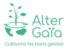 Logo Alter Gaïa, « Cultivons les bons gestes »